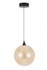 KUPLA 1 LIGHT PENDANT CHAMPAGNE GLASS